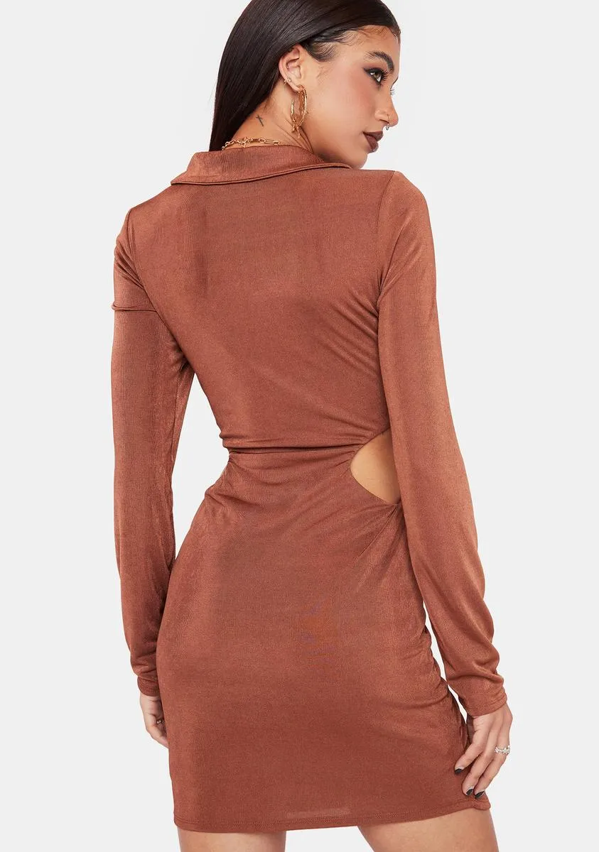 Gettin' Rowdy Ruched Mini Dress sold by Dolls Kill product image thumbnail 4