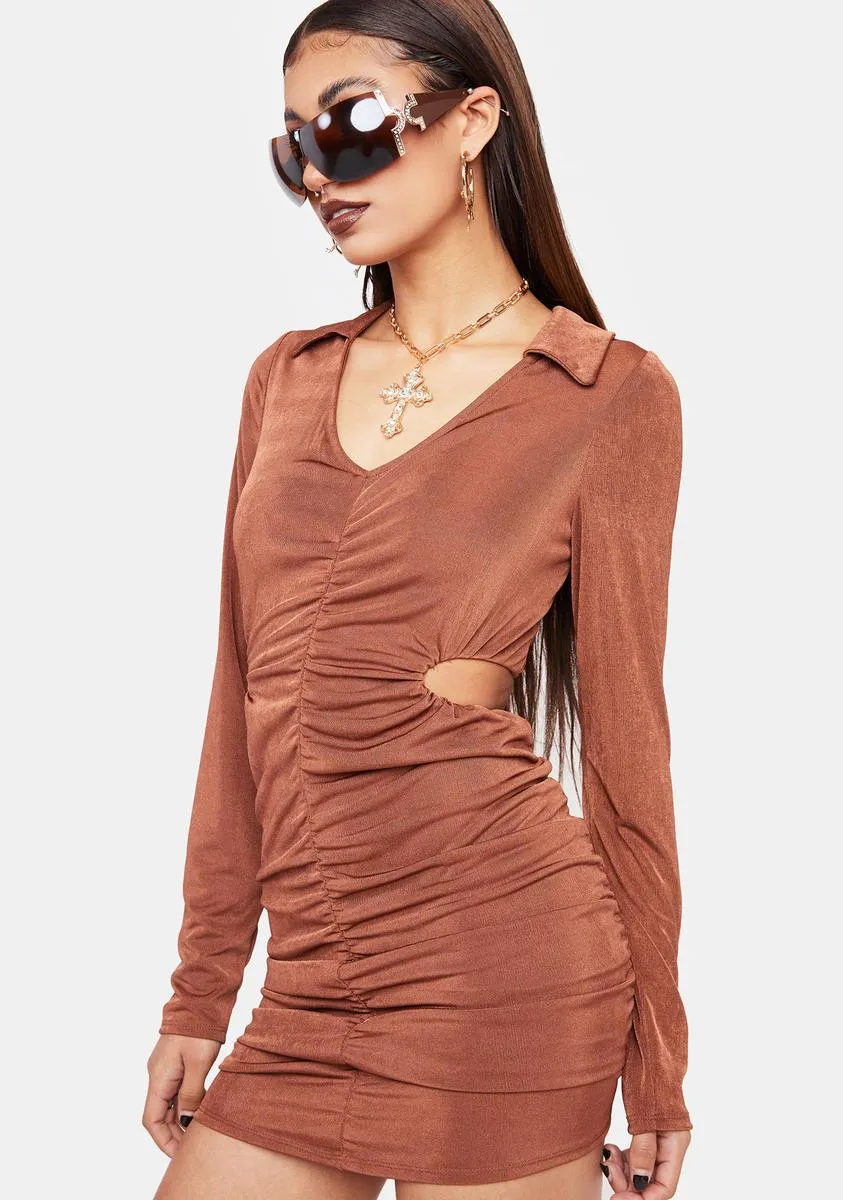 Gettin' Rowdy Ruched Mini Dress sold by Dolls Kill product image thumbnail 2