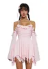 Fairy Delights Ruffled Handkerchief Dress - Pink sold by Dolls Kill
