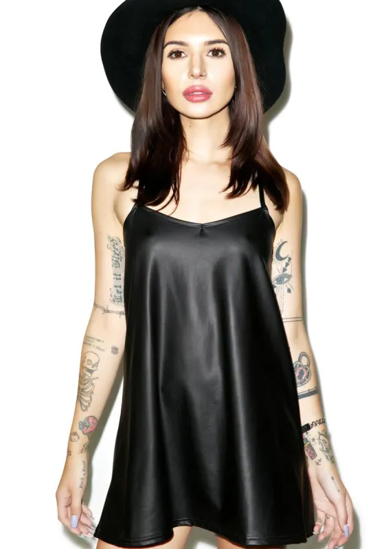 Liquid Ink Meadow Slip Dress sold by Dolls Kill