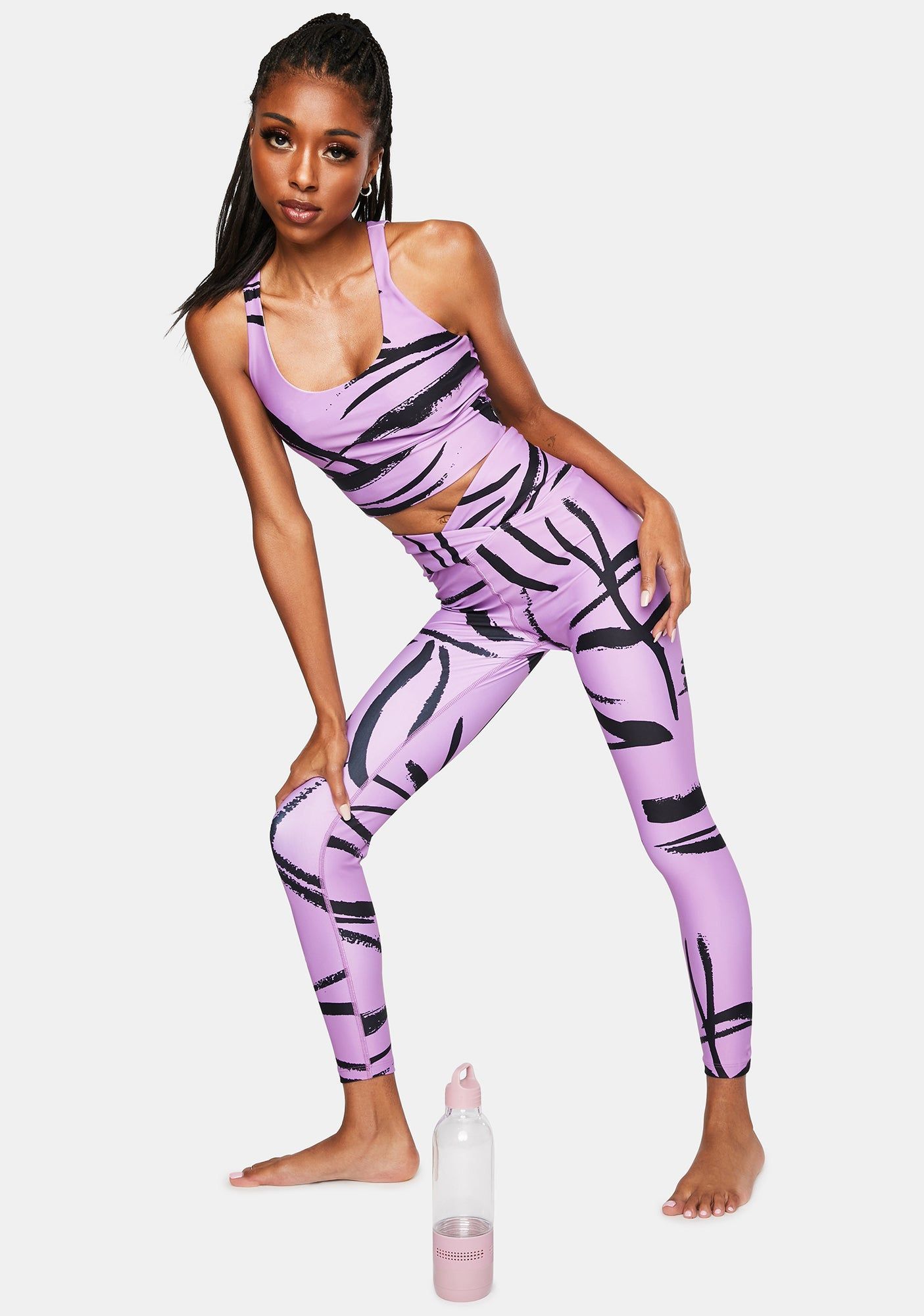 Abstract Gym Sports Bra sold by Dolls Kill product image thumbnail 3