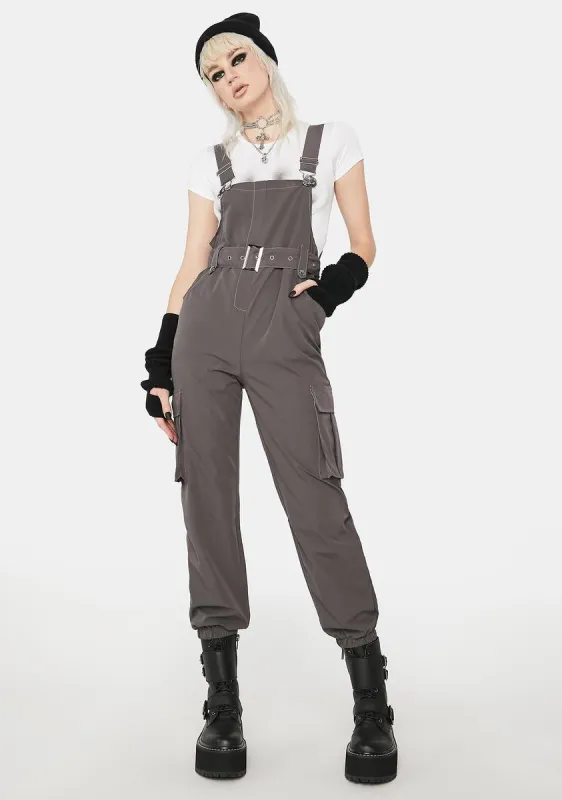 Forever With You Cargo Overalls sold by Dolls Kill