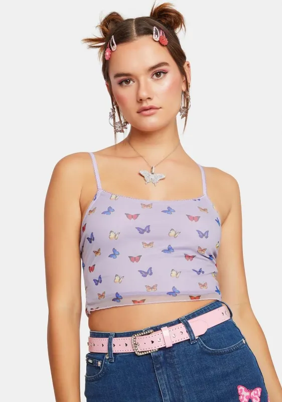 Callie Crop Top sold by Dolls Kill
