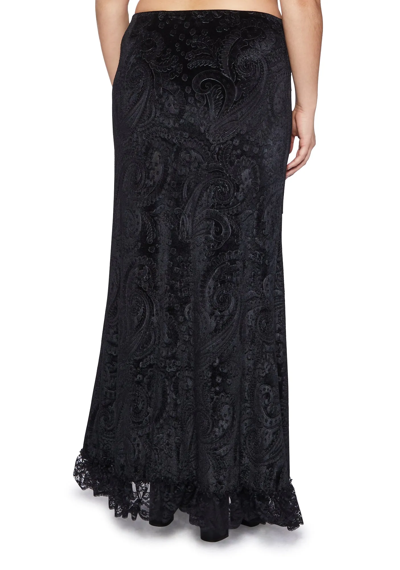 Plus Veiled Sorrows Maxi Skirt sold by Dolls Kill product image thumbnail 2