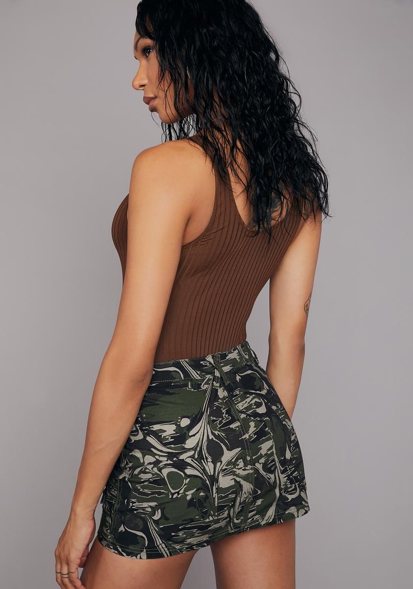 I'm A Catch Mini Skirt sold by Dolls Kill product image thumbnail 4