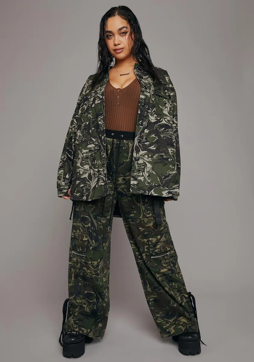 Plus She Caught Me Ribbed Bodysuit sold by Dolls Kill product image thumbnail 3