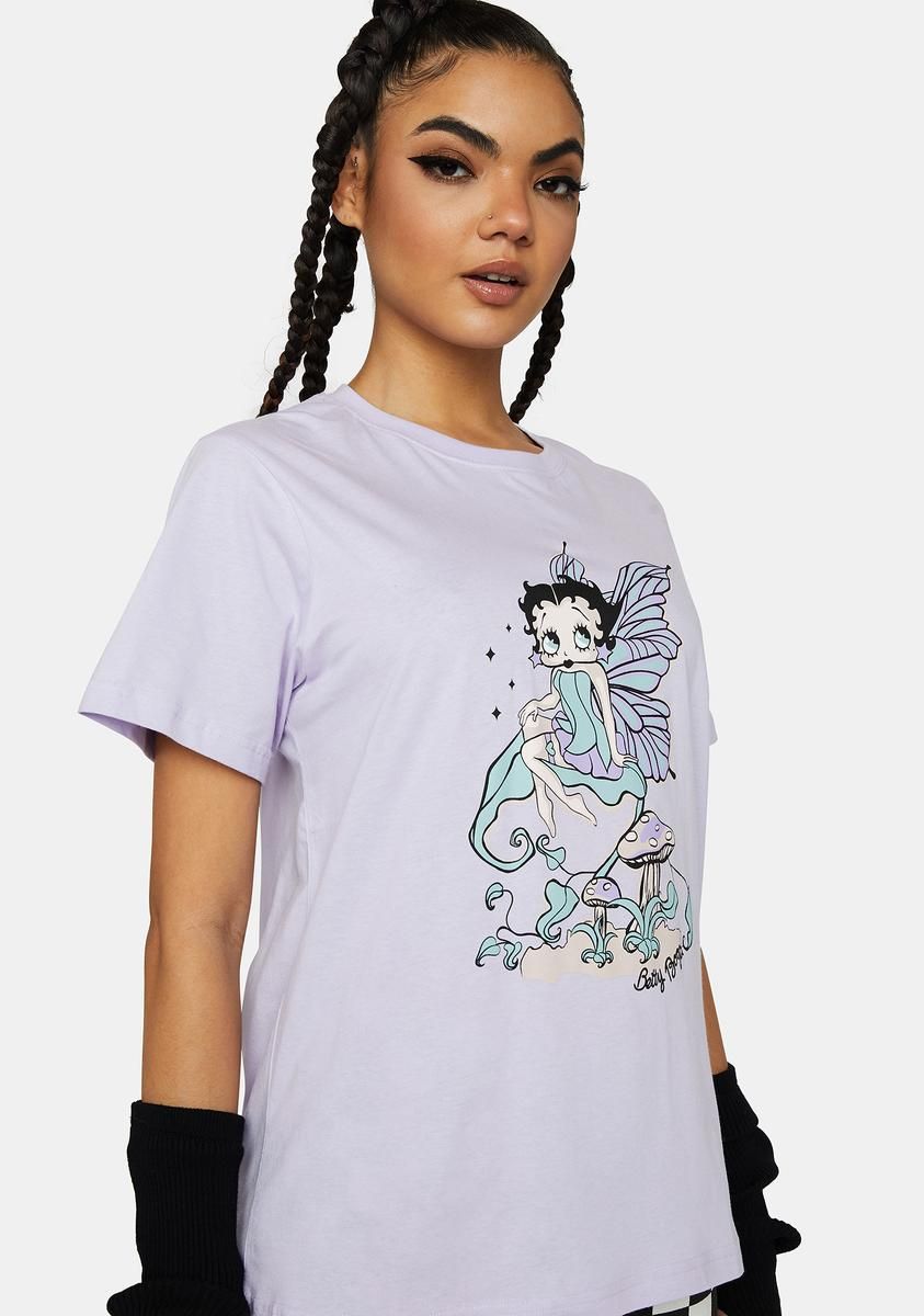 X Betty Boop Fairy Graphic Tee sold by Dolls Kill product image thumbnail 2