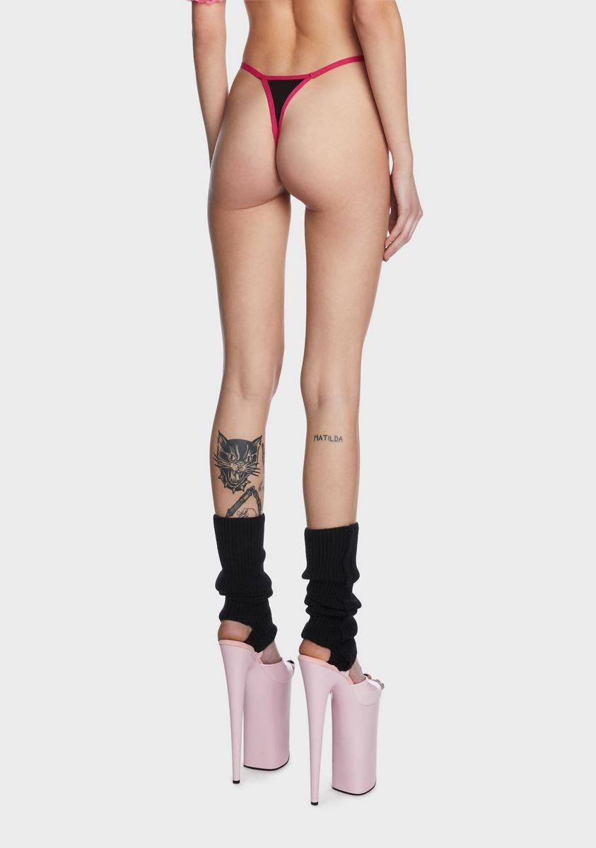 Cry Baby Choker Thong Panty sold by Dolls Kill product image thumbnail 4