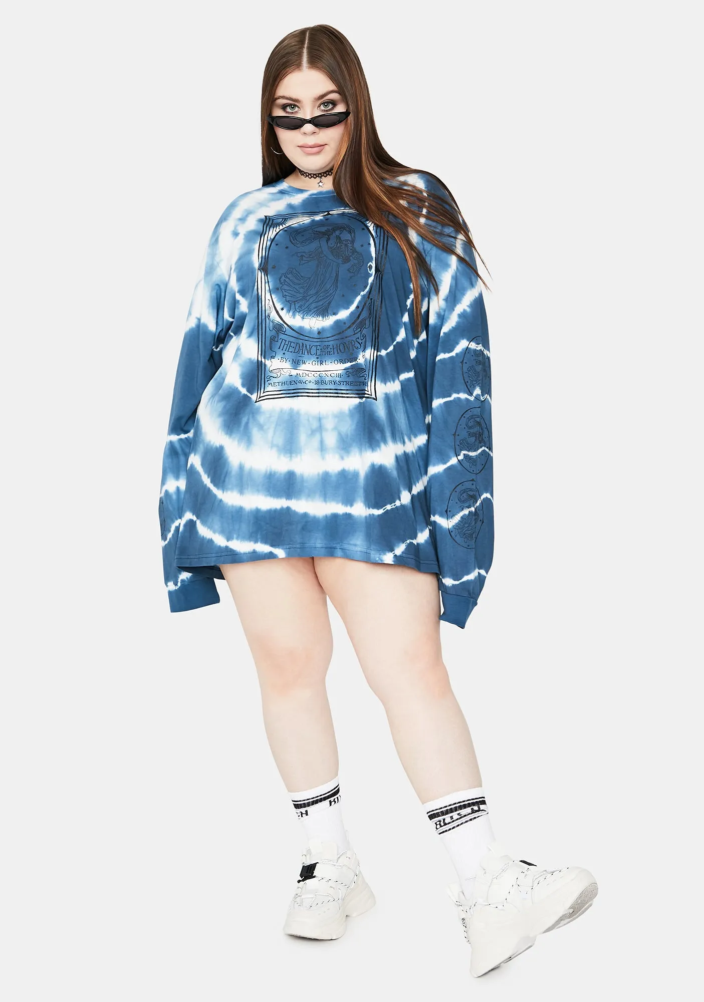 Curve Opera Lady Tie Dye Tee sold by Dolls Kill product image thumbnail 3