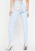Torn Up Skinny Jeans sold by Dolls Kill