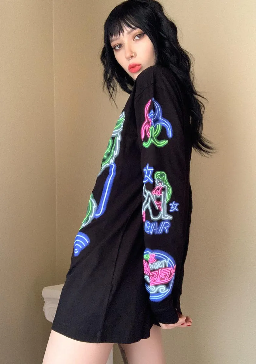 Neon City Graphic Tee sold by Dolls Kill product image thumbnail 3