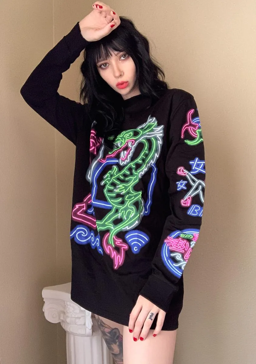 Neon City Graphic Tee sold by Dolls Kill product image thumbnail 4