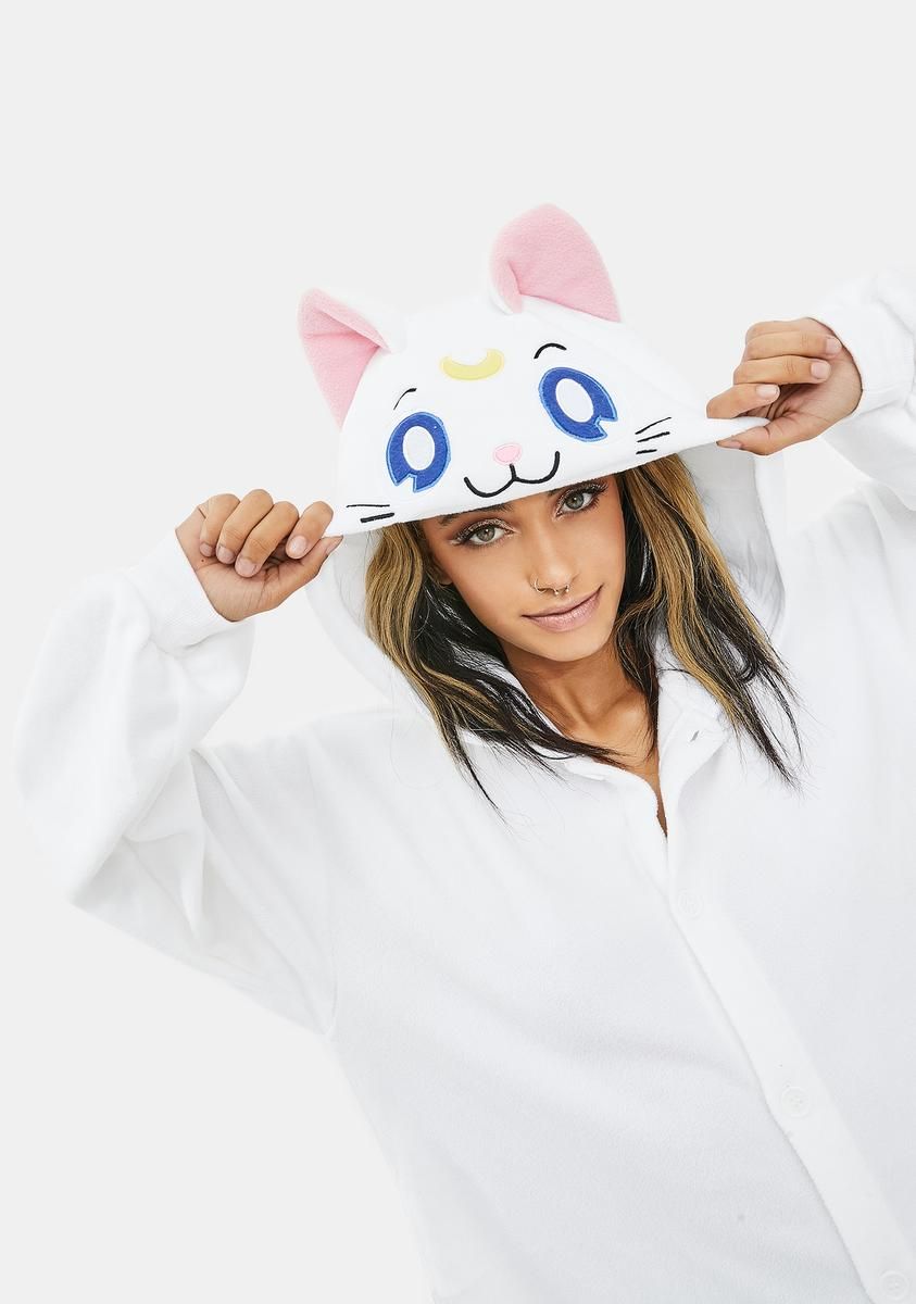 Artemis Sailor Moon Onesie sold by Dolls Kill product image thumbnail 2