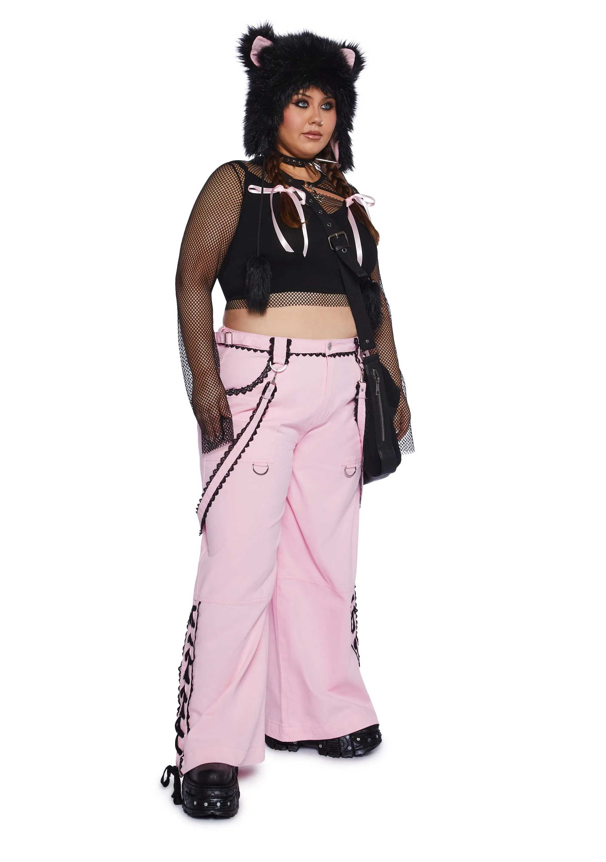 Plus Stay Cute Cargo Pants sold by Dolls Kill product image thumbnail 3