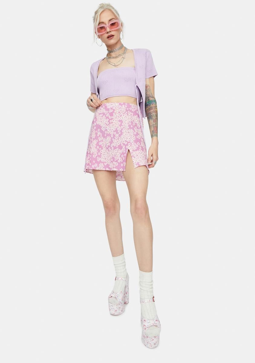 Hello Spring Floral Mini Skirt sold by Dolls Kill product image thumbnail 3