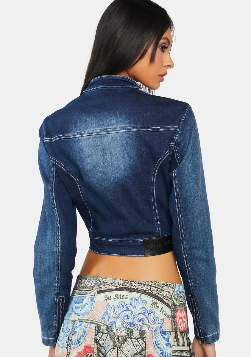 Harley Butterfly Jacket sold by Dolls Kill product image thumbnail 4