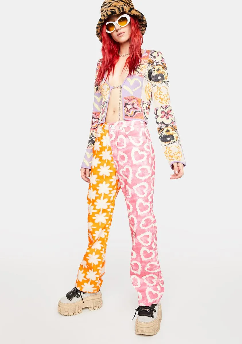 Freedom Print Jeans sold by Dolls Kill product image thumbnail 2