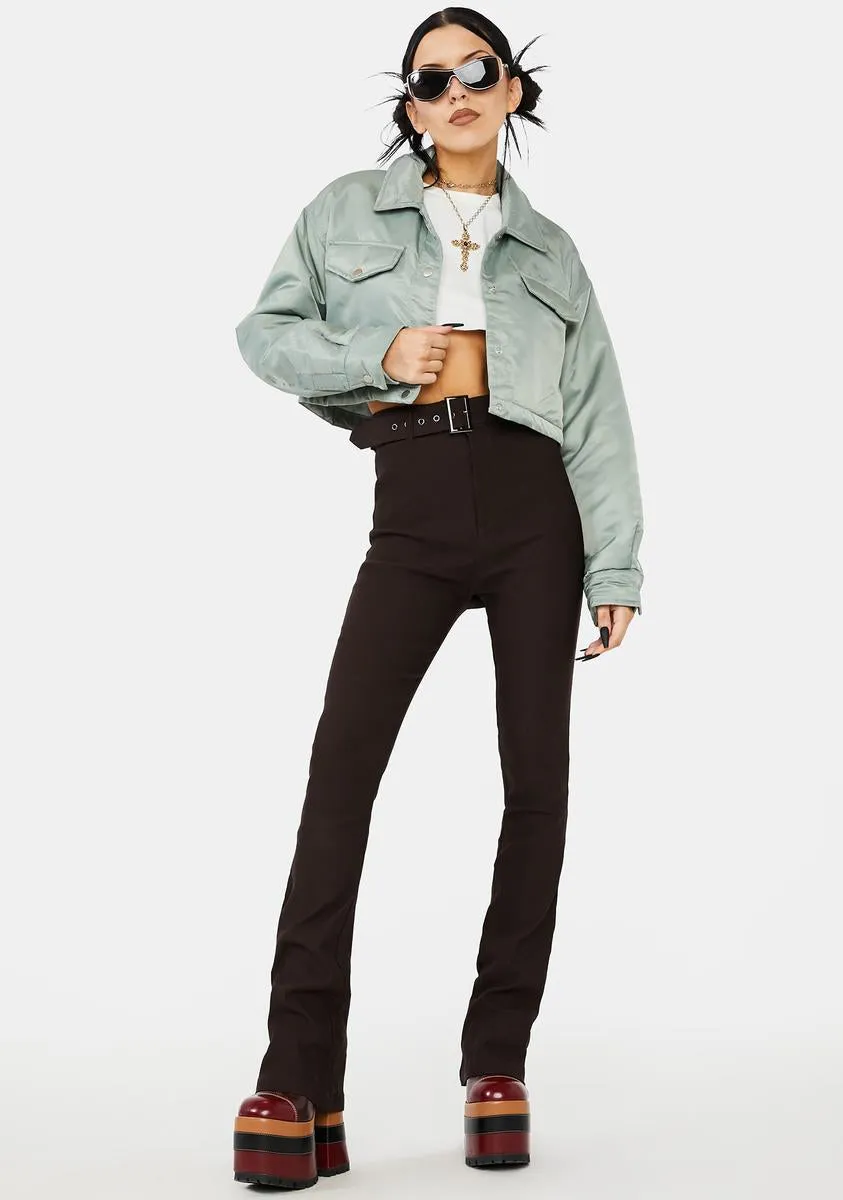 Street Smarts Cropped Cargo Jacket sold by Dolls Kill product image thumbnail 3