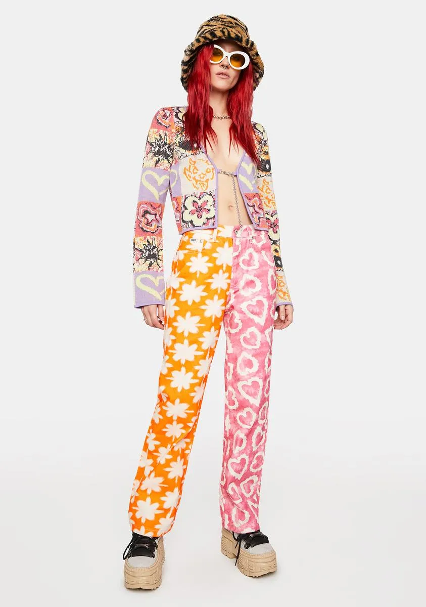 Freedom Print Jeans sold by Dolls Kill product image thumbnail 3