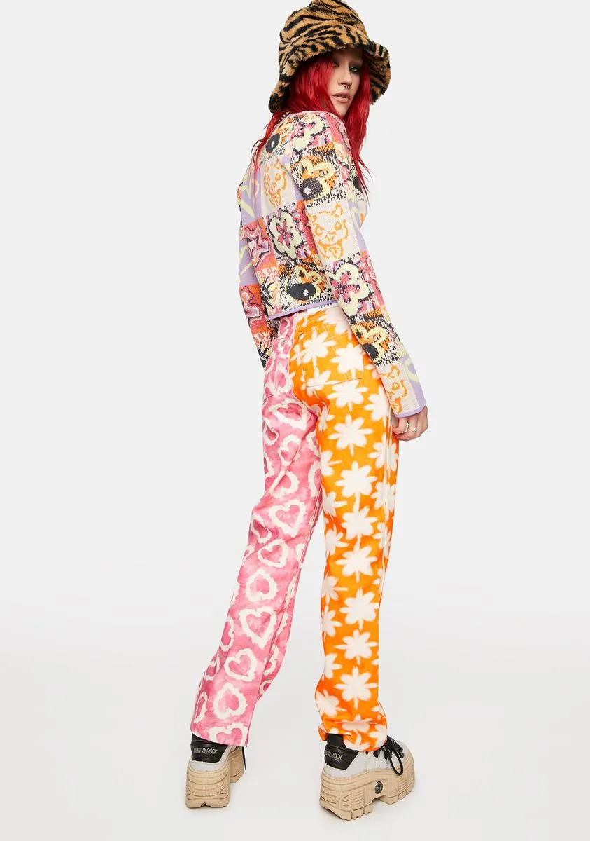 Freedom Print Jeans sold by Dolls Kill product image thumbnail 4