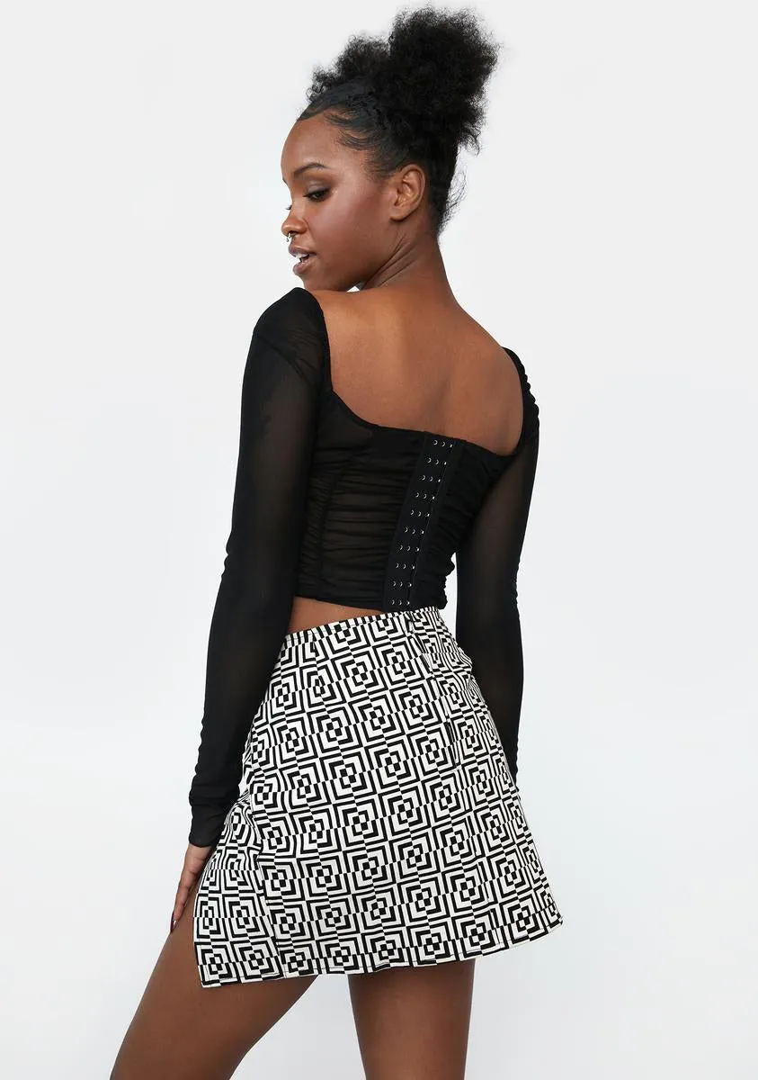 Late Sanctuary Secret Mesh Top sold by Dolls Kill product image thumbnail 4