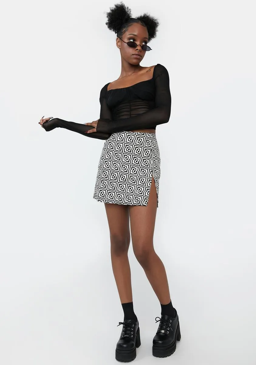 Late Sanctuary Secret Mesh Top sold by Dolls Kill product image thumbnail 3