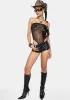 Ultimate Showdown Mesh Bodysuit sold by Dolls Kill