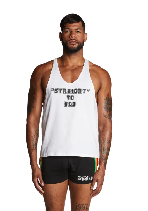 In The Bedroom Muscle Tank sold by Dolls Kill
