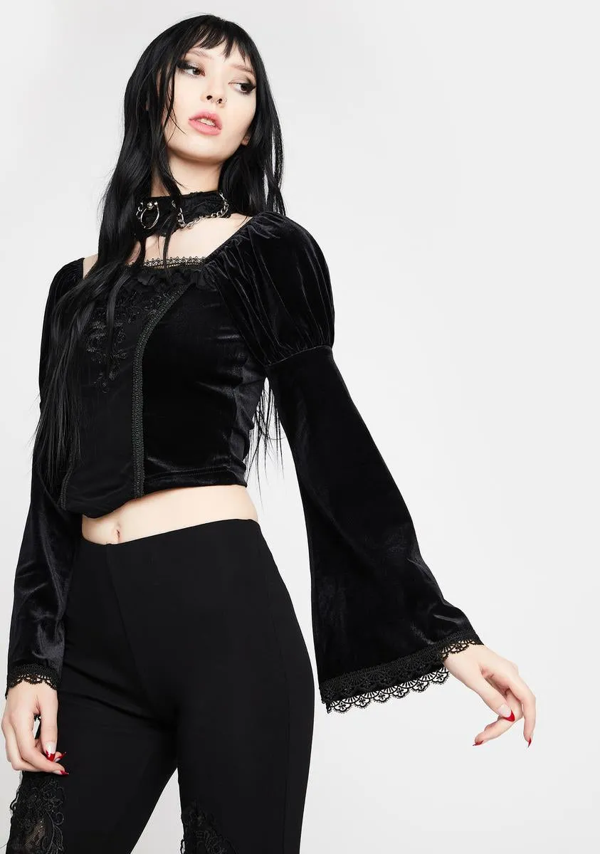 Victoria Gothic Court Top sold by Dolls Kill product image thumbnail 2