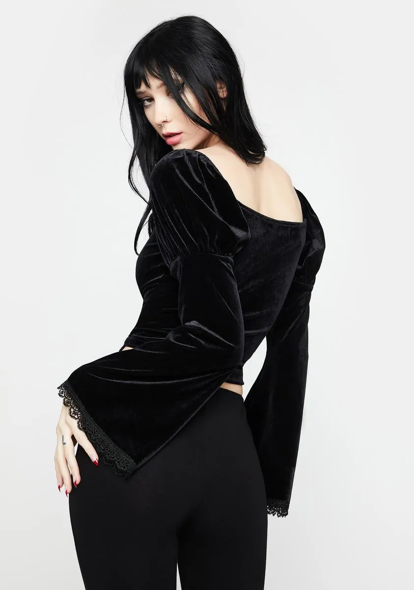 Victoria Gothic Court Top sold by Dolls Kill product image thumbnail 4