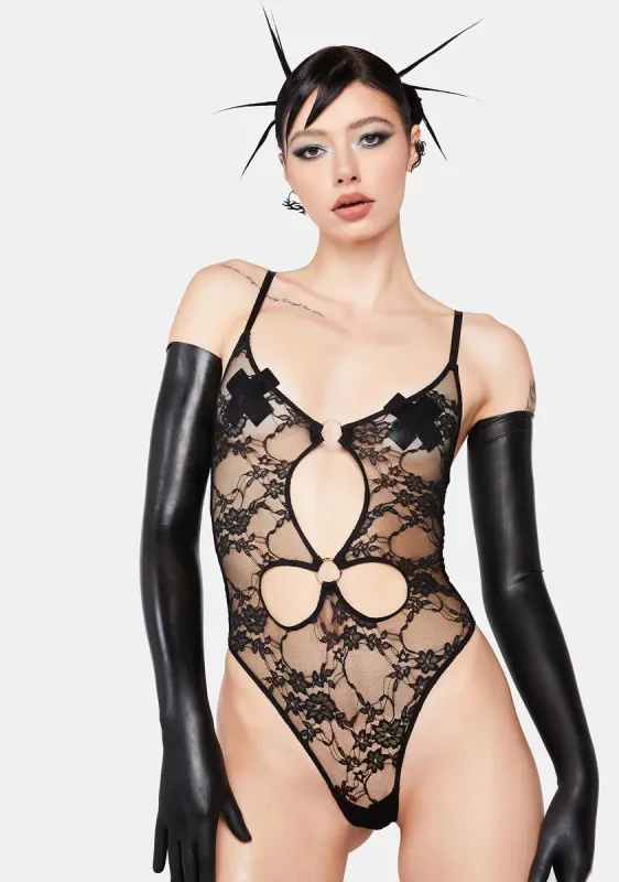 Sentimental Twilight Lace Bodysuit sold by Dolls Kill