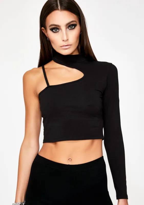 Alert The Masses Crop Top sold by Dolls Kill