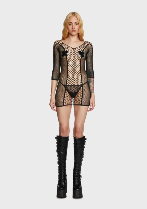 Underground Groupie Mini Dress sold by Dolls Kill