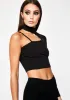 Alert The Masses Crop Top sold by Dolls Kill