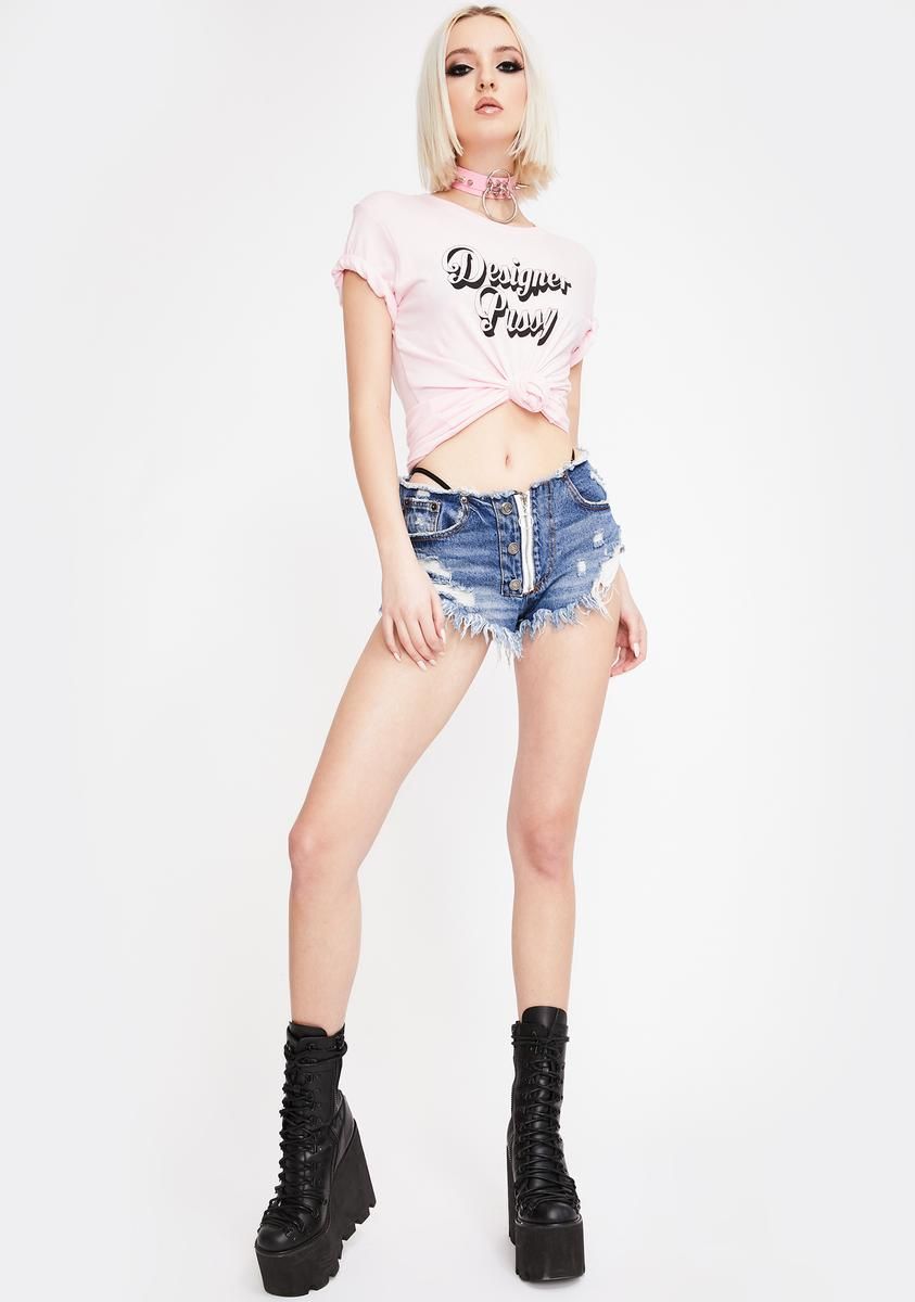 Designer Pussy Graphic Tee sold by Dolls Kill product image thumbnail 3
