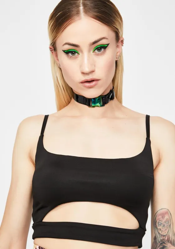 Midnight Juicy Juicy Crop Top sold by Dolls Kill