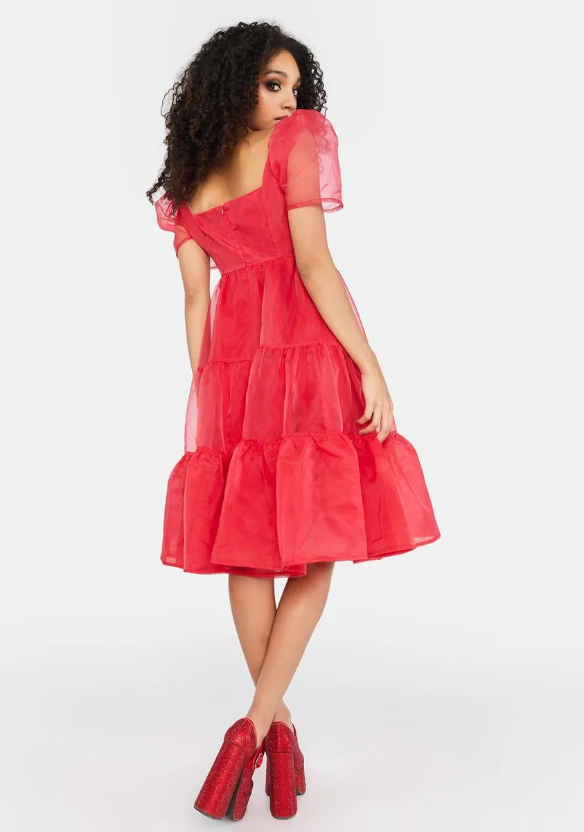 Click Your Heels Midi Dress sold by Dolls Kill product image thumbnail 5