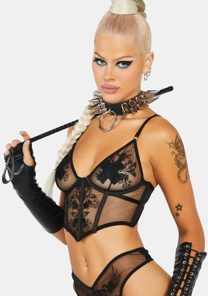 Verona Sheer Bodice sold by Dolls Kill product image thumbnail 2