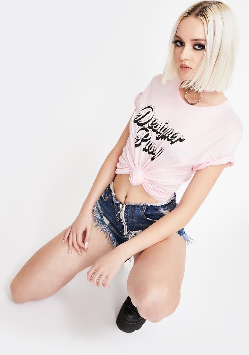 Designer Pussy Graphic Tee sold by Dolls Kill product image thumbnail 2