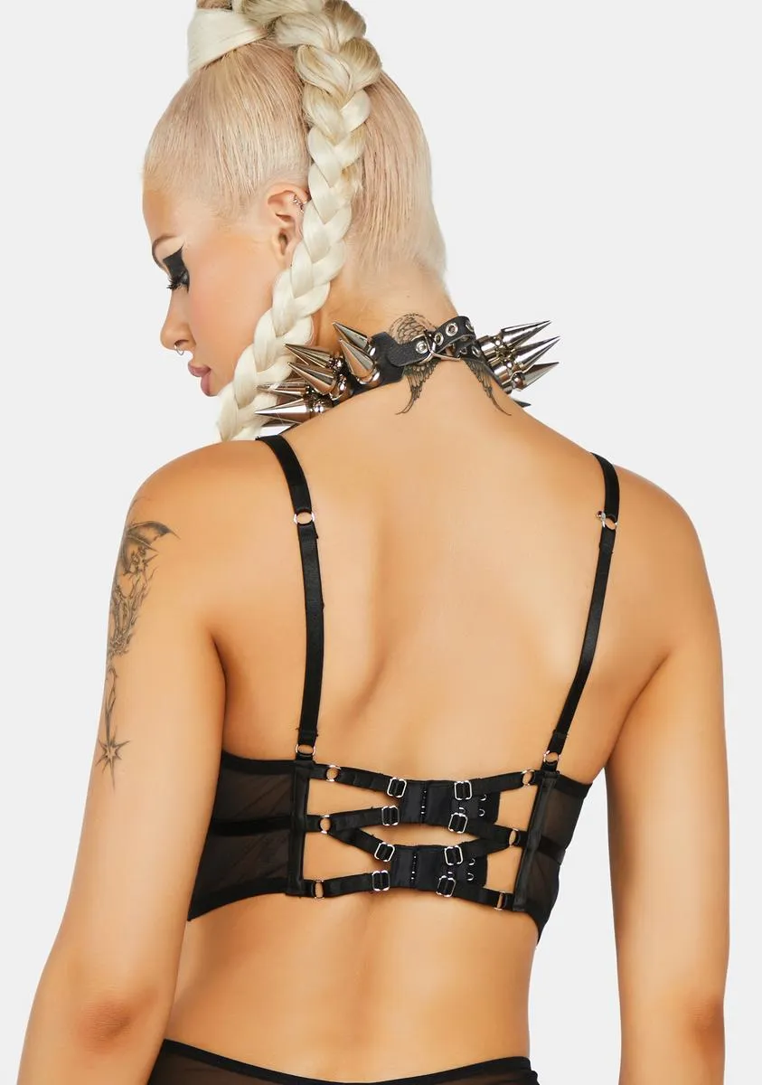 Verona Sheer Bodice sold by Dolls Kill product image thumbnail 4