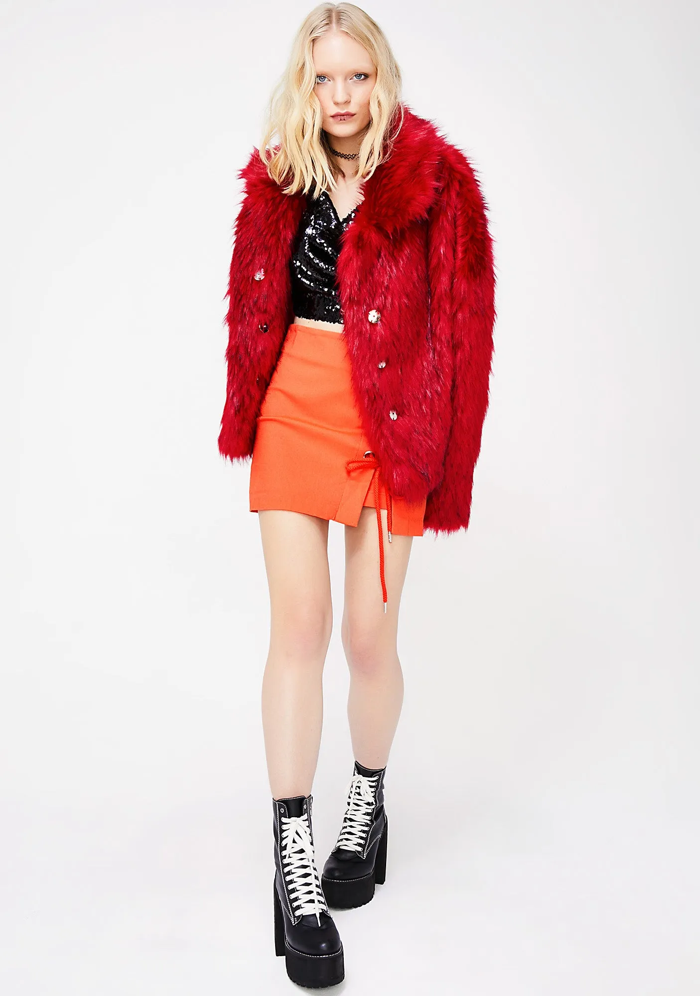 Onyx Wet Dreamin' Sequin Top sold by Dolls Kill product image thumbnail 3