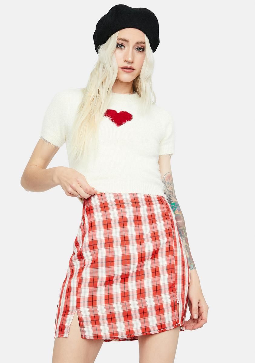 Playful in Plaid Mini Skirt sold by Dolls Kill product image thumbnail 2