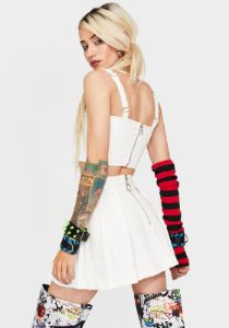 Perfect Escape Mini Skirt sold by Dolls Kill