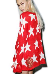 Seeing Stars Lenon Sweater sold by Dolls Kill