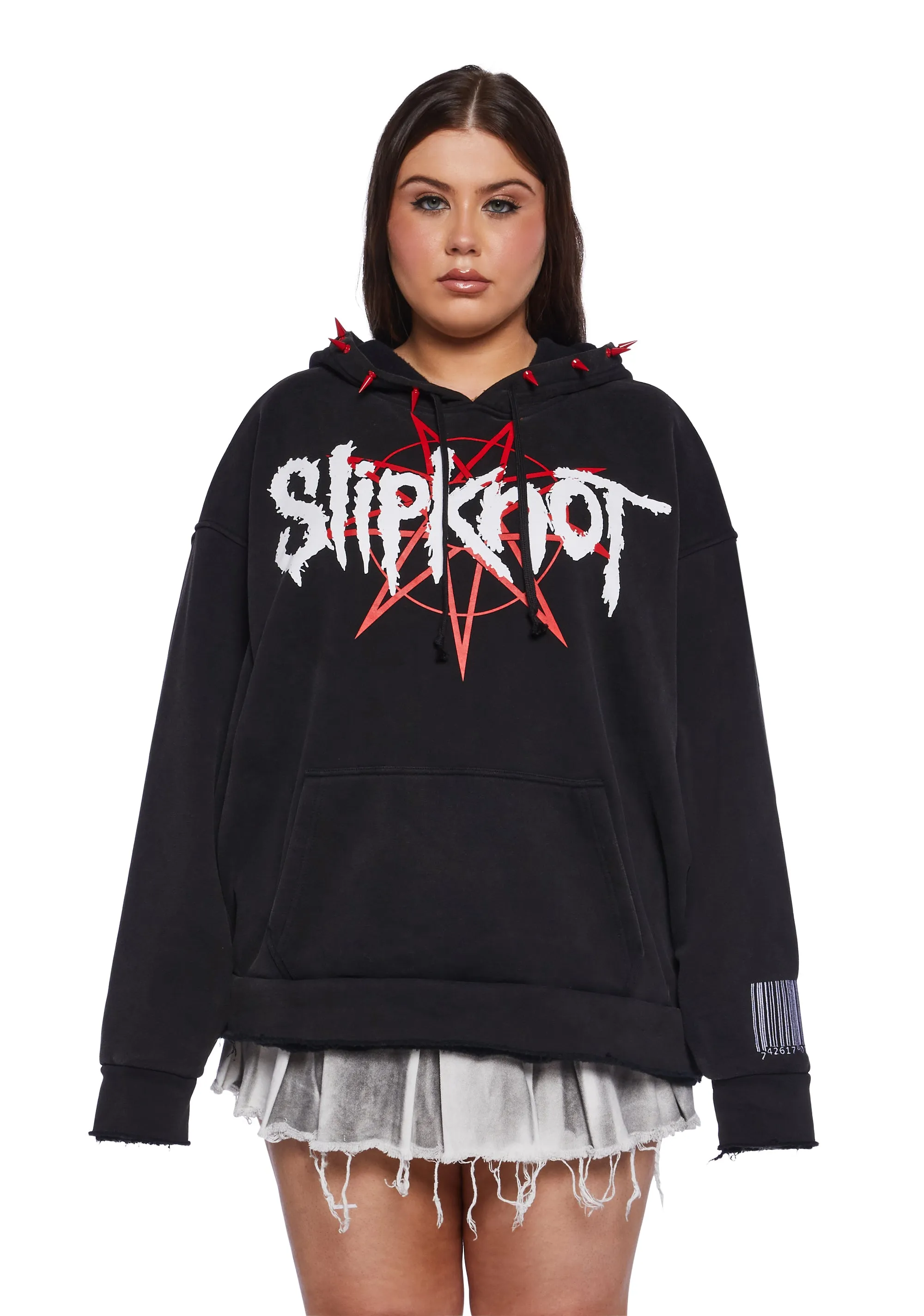 Plus Come Play Dying Graphic Hoodie sold by Dolls Kill