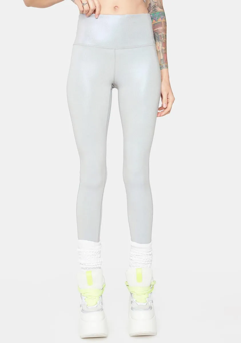 Tone It Up Holographic Leggings sold by Dolls Kill