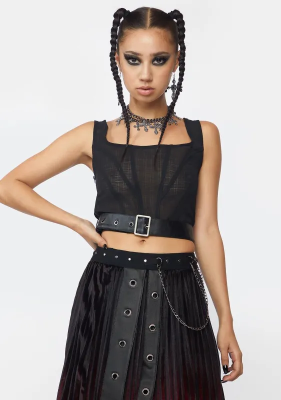 Free Series Mesh Tank Top sold by Dolls Kill