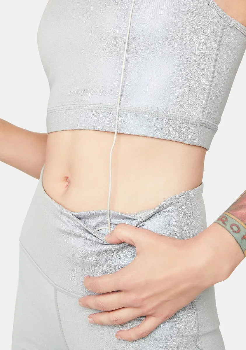 Tone It Up Holographic Leggings sold by Dolls Kill product image thumbnail 2