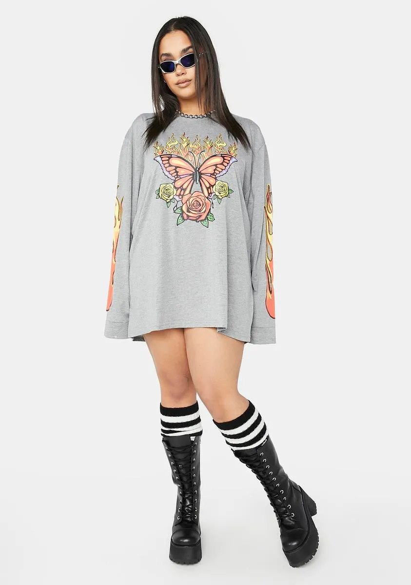 Plus Angst And Anarchy Graphic Tee sold by Dolls Kill product image thumbnail 3