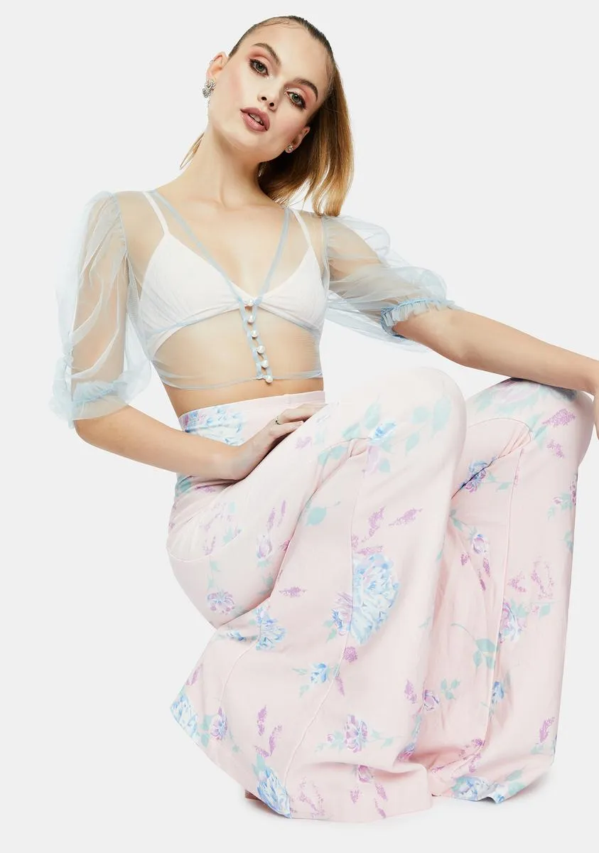 The Elba Puff Sleeve Top sold by Dolls Kill product image thumbnail 2